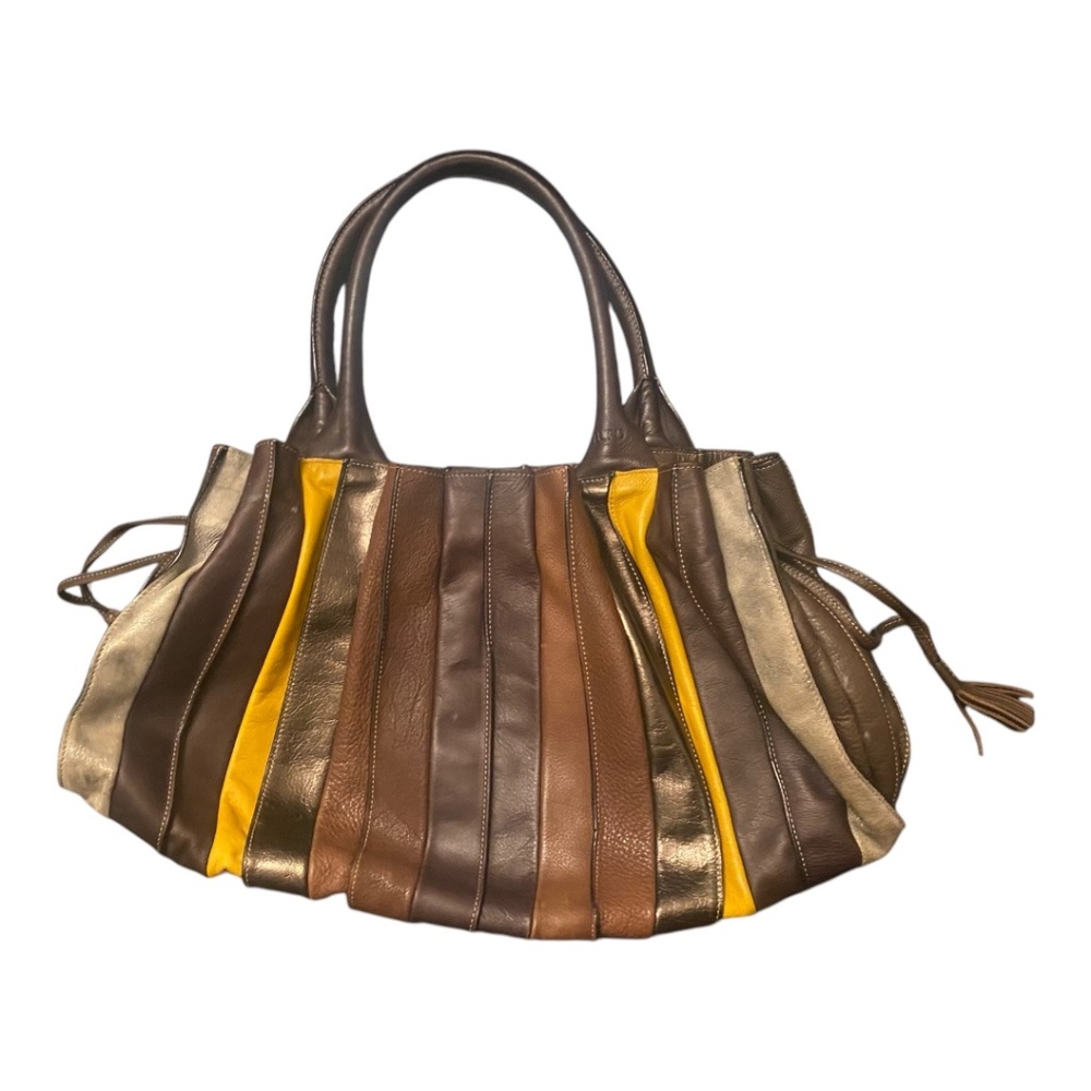 Lupo Abanico Multi-Color Shoulder Bag with case